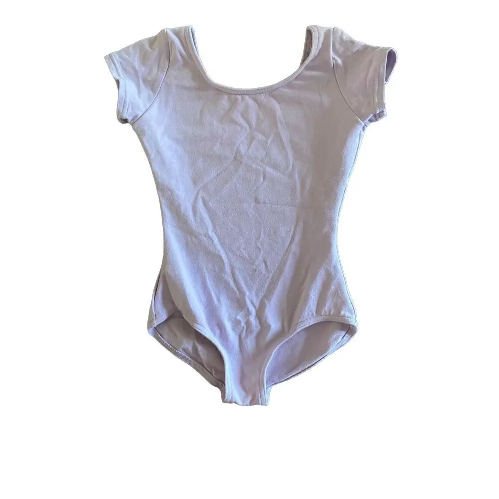 Capezio, toddler girls, purple  leotard, ballet/dance body suit size 2/4